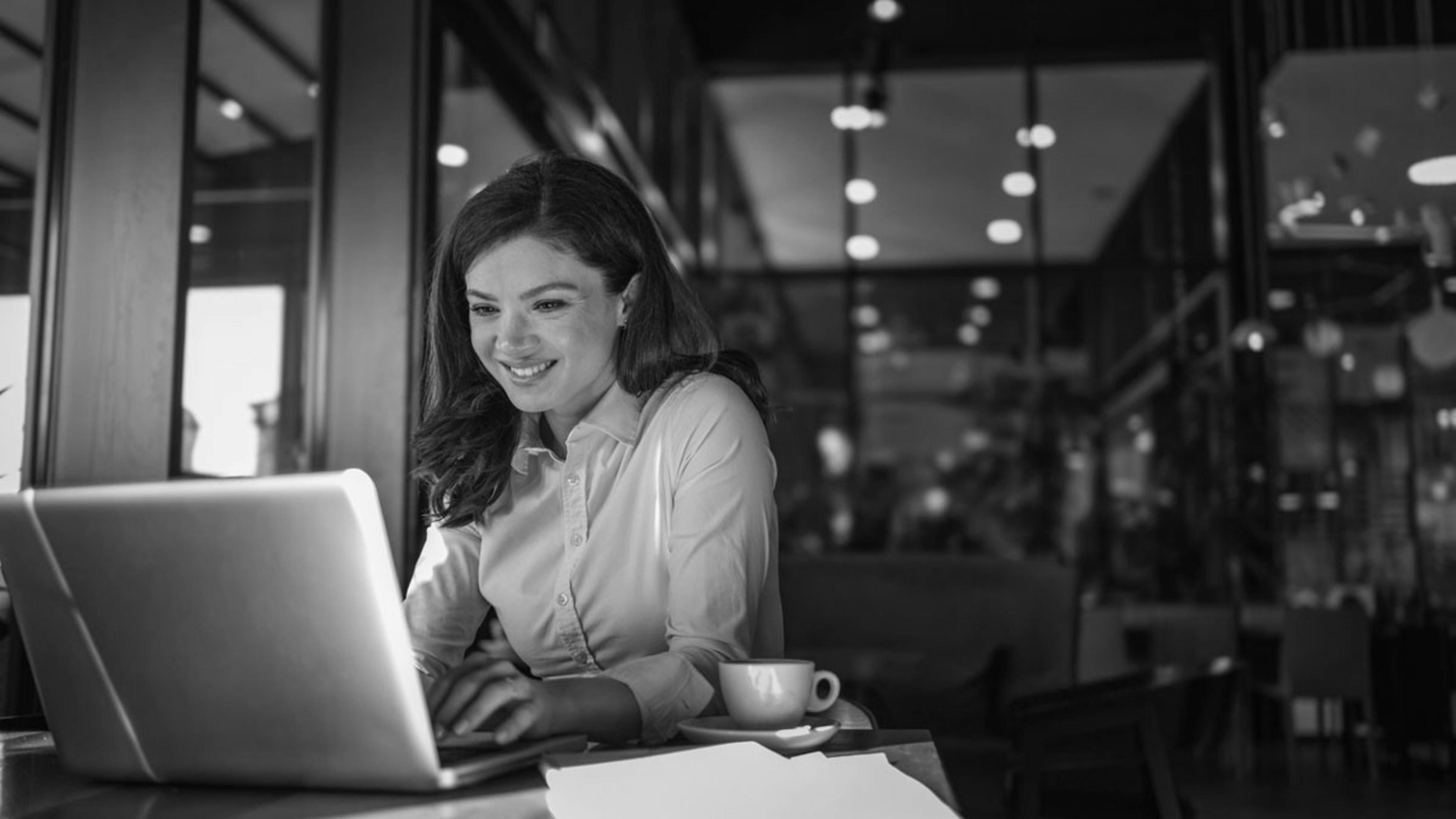 Online undervisningssession i finansiel forecasting